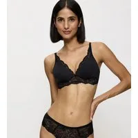 Triumph Bügelloser BH Amourette Charm Stretch-Spitze, tiefer V-Ausschnitt, weich, leichte Polsterung