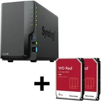 Synology Synology DS224+ + Western Digital WD40EFPX HDD-NAS-Festplatte