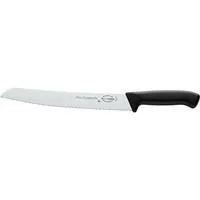 ProDynamic Brotmesser Wellenschliff, 26cm schwarz