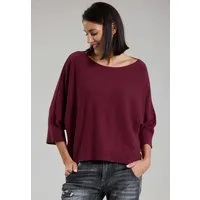 Andijamo-Fashion Strickpullover SOFT FLOW Weiter Strickpullover mit fließender Silhouette