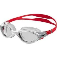 Speedo Schwimmbrille H Schwimmbrille, mit Markenlogo, für Erwachsene geeignet, formstabiles Material
