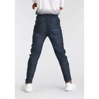 Chiemsee Schlupfjeans, Stretch-Jeans für Jungen schmale Beinform, Used-Waschung, niedrige Leibhöhe