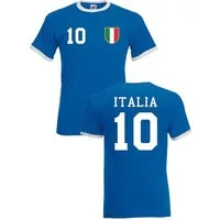 Youth Designz T-Shirt Italien Herren T-Shirt im Fußball Trikot Look mit trendigem Motiv