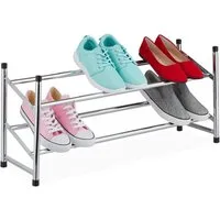 relaxdays Schuhregal ausziehbar, 1-tlg.