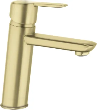 Neuesbad Serie 200 Waschtischarmatur ohne Ablaufgarnitur, Gold Gebürstet NB1DEBQAR20M1