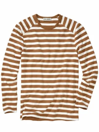 Mey & Edlich Herren Challenge-Longsleeve Weiß 95 % Baumwolle, 5 % Elasthan
