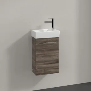 Villeroy und Boch Avento Waschtisch-Unterschrank A87600RK 34x51,4x20,2cm, Anschlag links, 1 Tür, Stone Oak