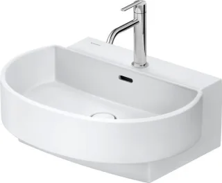 Duravit Balcoon Waschtisch 600x480, mit Überlauf, mit Hahnloch,  241160AC00