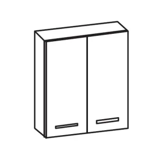 Artiqua 400 Wandschrank, Castello Eiche quer NB, 400-OST-1-60-17-7134-426 400-OST-1-60-17-7134-426