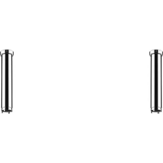 hansgrohe AXOR ShowerSolutions Verlängerung Set 13603950 230 mm für Deckenbefestigung ShowerHeaven 1200/300 4jet, Brushed Brass