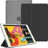 Fintie Tablet-Hülle für iPad 10.2 Zoll (9./8./7. Generation, Modell 2021/2020/2019) 10.2 Zoll, Ultradünn Cover mit transparenter Rückseite Abdeckung Auto Schlaf/Wach