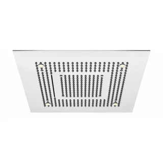 Steinberg Serie 390 Regenpaneel 3906620, 600 x 600 Sensual Rain, edelstahl poliert, LED-Beleuchtung