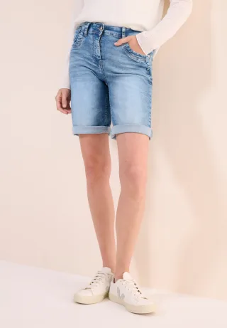 Cecil Shorts "Style Scarlett" Sommerhose, Jeans, im 5-Pocket-Stil