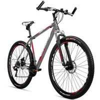 bergsteiger Mountainbike Detroit 29 Zoll Mountainbike, geeignet ab 170 cm, 21 Gang Shimano Tourney RD-TZ50 Schaltwerk, Kettenschaltung
