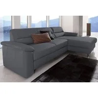 sit&more Ecksofa Ascara L-Form, inklusive Boxspring/Federkern-Polsterung, wahlweise mit Bettfunktion