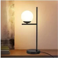 ZMH Tischleuchte Wohnzimmer Industrial Nachttischlampe - Modern mit Schalter