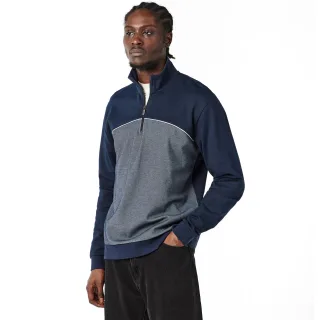 Boss - Sweatshirt für Herren, mit kurzem Reißverschluss (Dunkelblau)