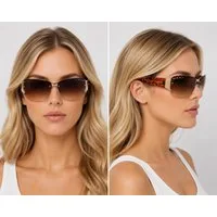 DanCarol Sonnenbrille DC-920-STEIN-Sonnenbrille für Damen in stilvollem Design.