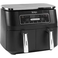NINJA Heißluftfritteuse Foodi Dual Zone AF300EU, 2400 W, 2 Zonen & 6 Programmen