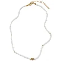 Aniston JEWELRY & WATCHES Collier Schmuck Geschenk Kupfer Halsschmuck Halskette Glasperlen Herz, Made in Germany - mit Glasstein