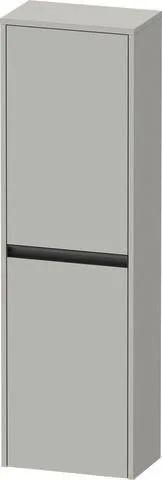 Duravit Ketho.2 Halbhochschrank Betongrau Matt 400x240x1320 mm - K21319L07070000 K21319L07070000
