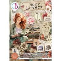 Ciao Bella Motivpapier Book Lovers, 16 Blatt