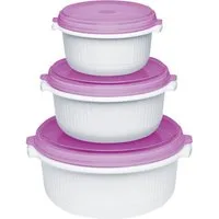 Emsa Lunchbox Emsa MICRO FAMILY Mikrowellentopf, Starterset