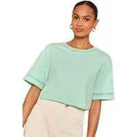 Love & Roses T-Shirt Love & Roses Rundhals-T-Shirt mit Print, Regular (1-tlg)