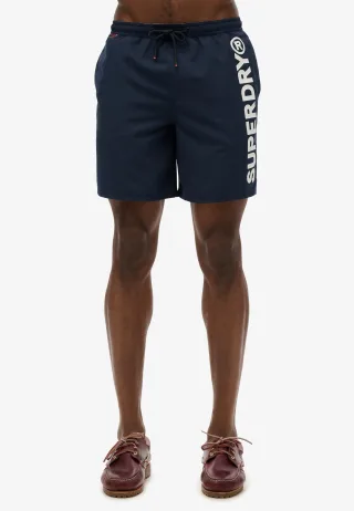 Superdry Badeshorts "SPORT GRAPHIC 17 SWIM SHORT"