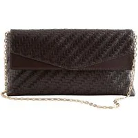 Next Clutch Geprägte Kuvert-Clutch in Weboptik (1-tlg)