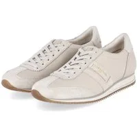 Paul Green Paul Green 5453-159 Damen Leder & Textil beige Schnürschuh