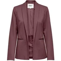 ONLY Longblazer ONLESKA-ADDY LIFE L/S HB BLAZER CC TLR mit Reverskragen, verschlusslose Form, Fischgratmuster