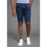 Bruno Banani Jeansshorts Hutch-Shorts gerade geschnittene kurze Beine, niedrige Leibhöhe