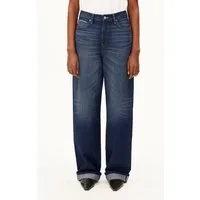 Armedangels Weite Jeans ENIJAA SELVEDGE (Non-Stretch, Regular Fit) High waist