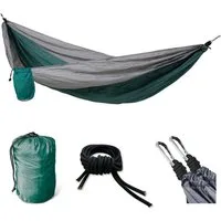 SVITA Hängematte SVITA Outdoor Hängematte, Aus Fallshirmnylon