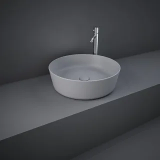 RAK Feeling Aufsatz-Waschbecken FEECT4200503A rund, 42cm, grau matt