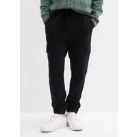 bonprix Jogginghose (1-tlg) aus reiner Baumwolle, weich angerautes Innenmaterial, Loose Fit