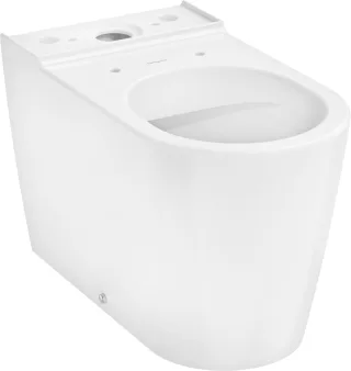 Hansgrohe Stand WC EluPura S f.aufge.Spülka.640 wand.hor./v.Abg.spülr.AFF weiß, 60260450 60260450