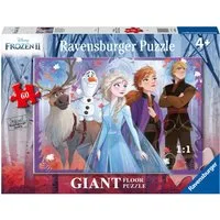 Ravensburger Puzzle Die Eiskönigin 2: Unterwegs im Zauberwald, 60 Puzzleteile, Made in Europe