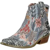 LAURA VITA LAURA VITA Stiefelette Leder/Textil Bikerboots