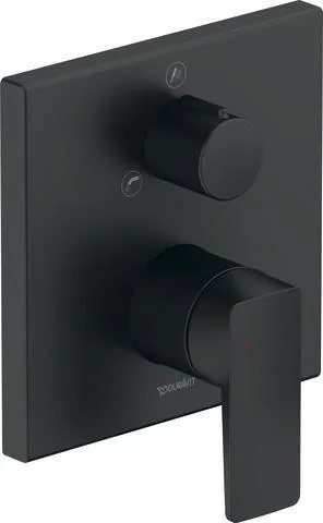 Duravit Manhattan Einhebel-Wannenmischer Unterputz Schwarz Matt 150x82x173 mm - MH5210012046 MH5210012046