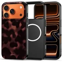 TECH PROTECT Handyhülle Tech Protect Lamano Case kompatibel mit iPhone 17 Pro Max Schwarz Rot 6.7 Zoll, Zweifarbiges Design mit integrierter Magnetfläche