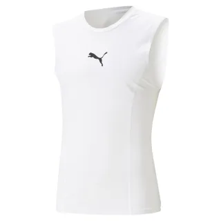 PUMA BBall Compression Sleeveless Basketball Shirt Herren Sport Shirt 605082 Wei...