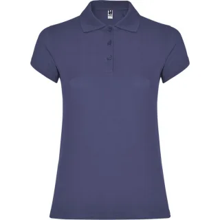 Roly - "Star" Poloshirt für Damen (Jeansblau)