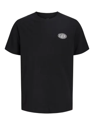 JACK&JONES - JJLEGACY TEE SS CREW NECK JNR Black - Gr. - 152