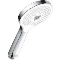 Duravit Handbrause DURAVIT Handbrause 3jet Click! MinusFlow Duschbrause Duschkopf, 3 Strahlarten