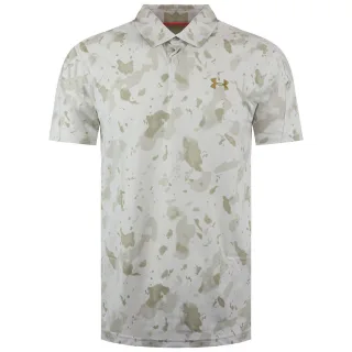 Under Armor verschwinden stromaufwärts gelegene Herren Camo Jacquard Polo -Hemd