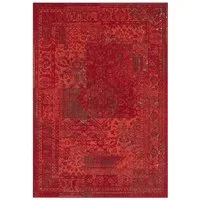 HANSE Home Teppich Teppich Plume Rot Braun, rechteckig, Höhe: 9 mm