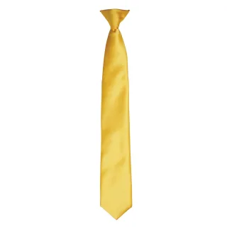 Premier Colours Herren Satin Clip Krawatte (Sonnenblume)