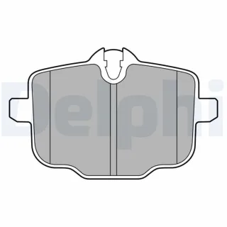 Delphi Bremsbel?ge hinten BMW 5er 6er 7er 8er X3 X4 X5 X6 X7